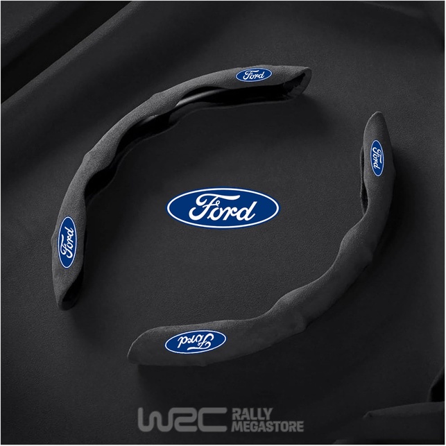 COUVRE VOLANT NOIR POUR VOITURE FORD